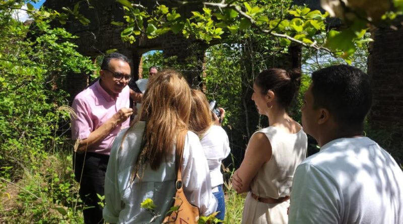 Representantes da Prefeitura de Macaíba, Governo do Estado e Judiciário fazem visita técnica a ruínas do Casarão dos Guarapes