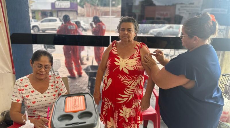 Saúde de Macaíba tem ponto de vacinação no Favorito