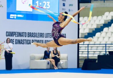 Gabriela Cunha: atleta destaque do RN no Brasileiro de Ginástica Rítmica
