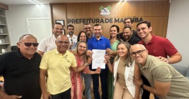 Prefeito Emídio Jr. assina ordem de serviço para construção de mais oito academias ao ar livre