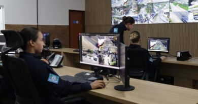 Guardas municipais de Macaíba começam a operar sistema de videomonitoramento do COISP