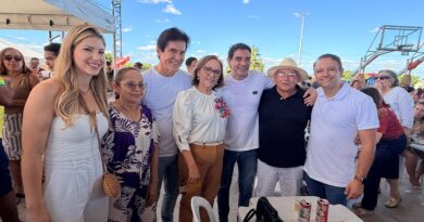 Zenaide participa de tradicional almoço de São João Batista e reforça parceria com Assú